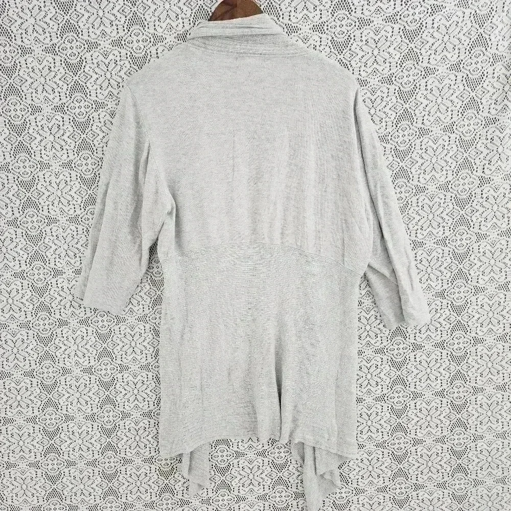Kenar Open front half sleeve sweater cardigan women's 3X